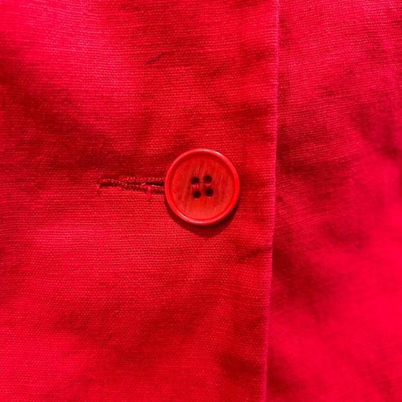 HOT designer cropped little red fitted suit - wore to Las Vegas & SO noticed !! - Picture 6 of 7